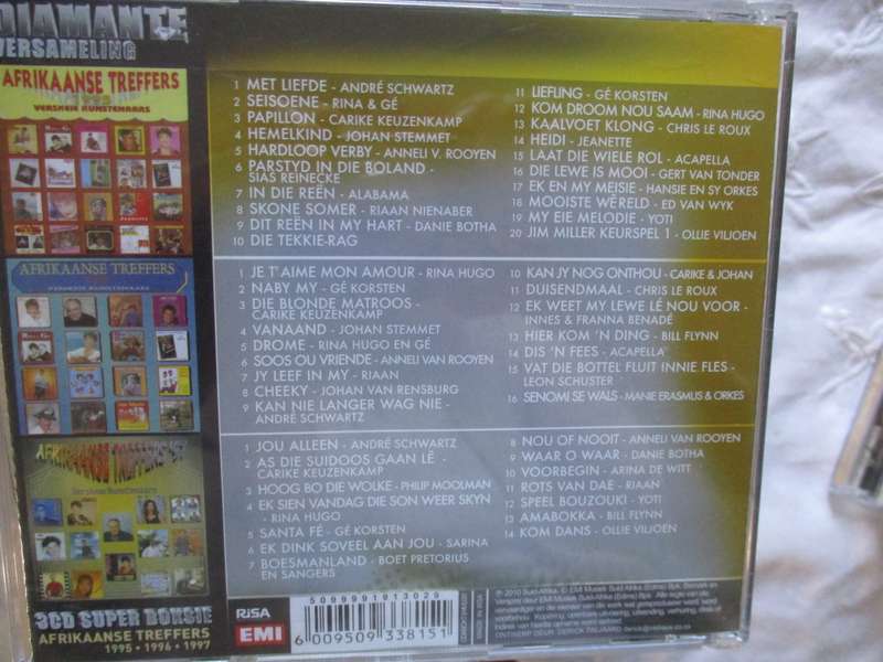 diamante afrikaanse treffers 3 cd box