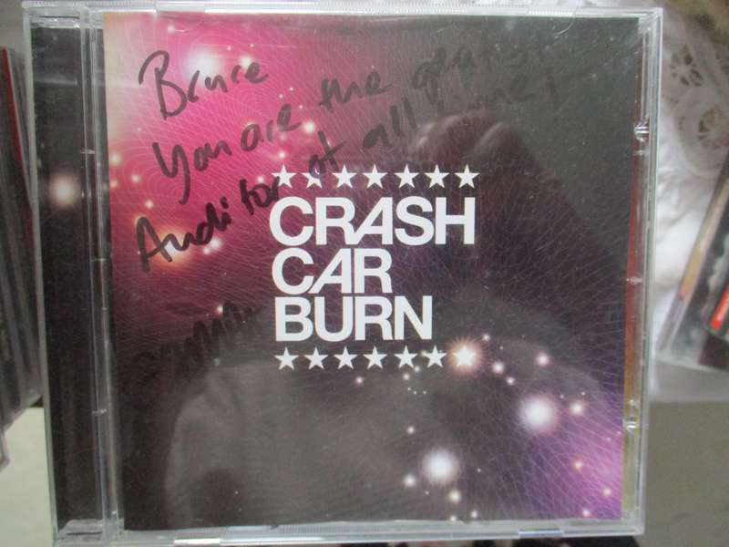 crash car burn