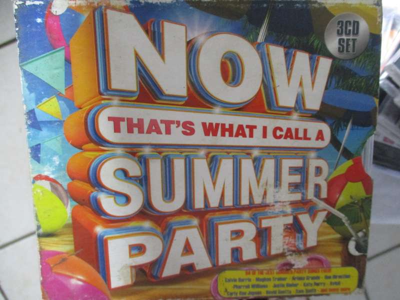 now thats what i call a summer party triple cd