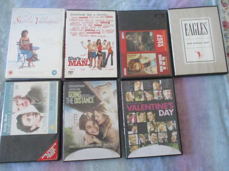 dvds music and movies selection