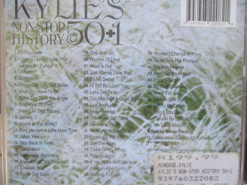 kylie minogue rare cd