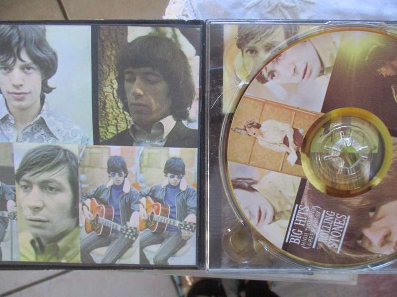 rolling stones  flip back cover cd