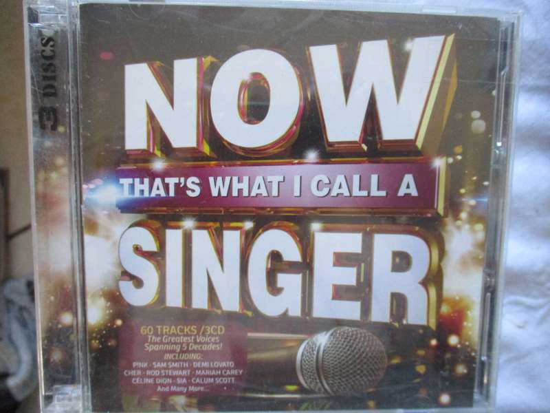 now thats what  i call a singer triple cd