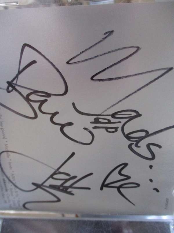jak de preister autographed