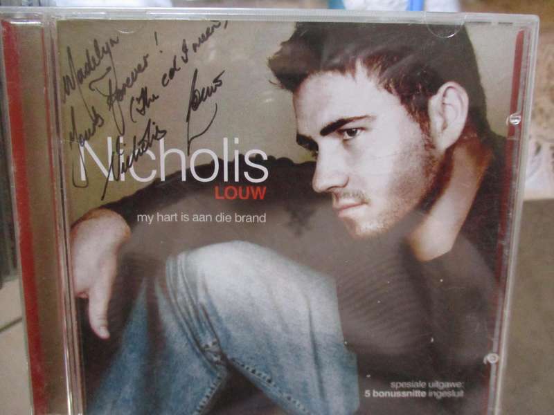 nicholis louw autographed cover only no cod