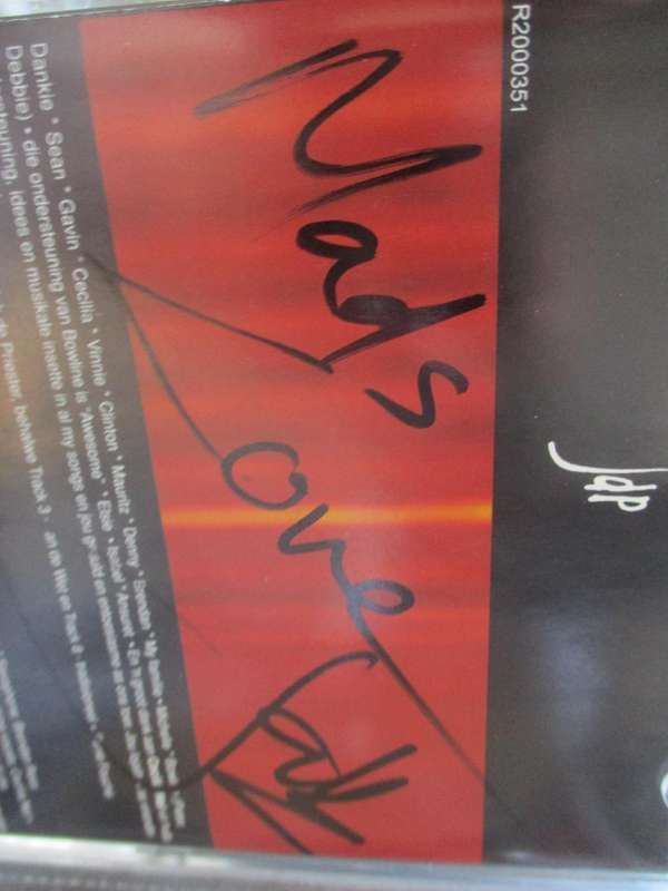 jak de priester  autographed