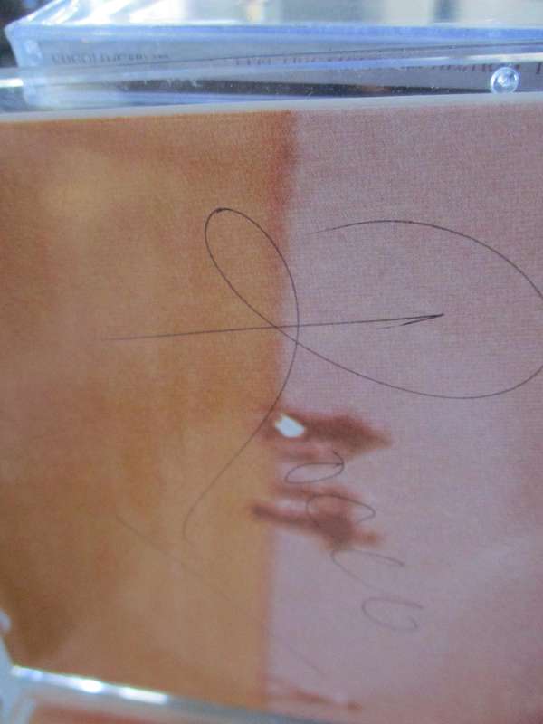 rocco de villiers autographed cd