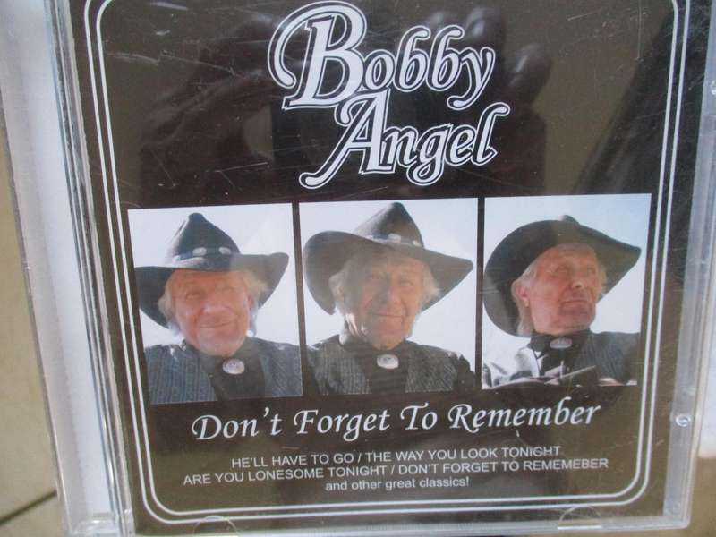 bobby angel autographed cd
