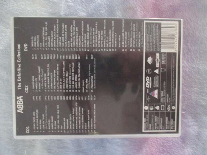 abba definitive collection double cd and dvd