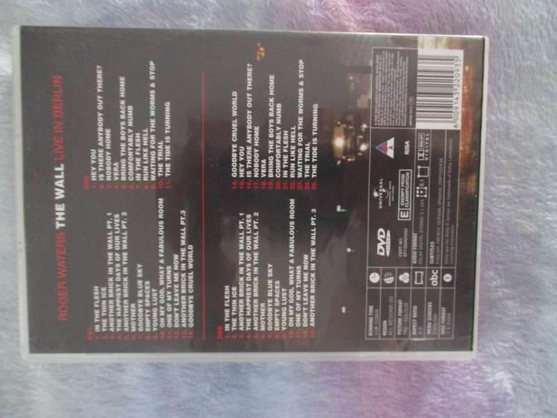 roger waters double cd and dvd