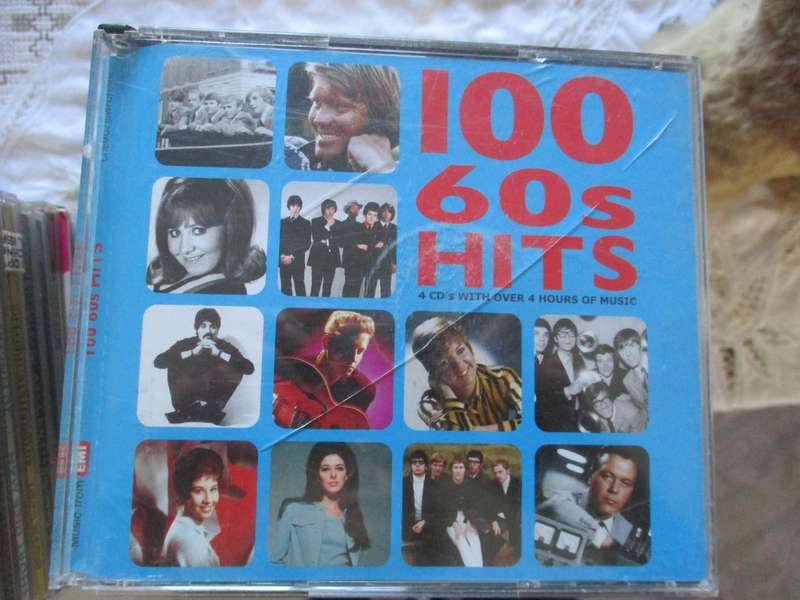 100 60s hits 4 cd box