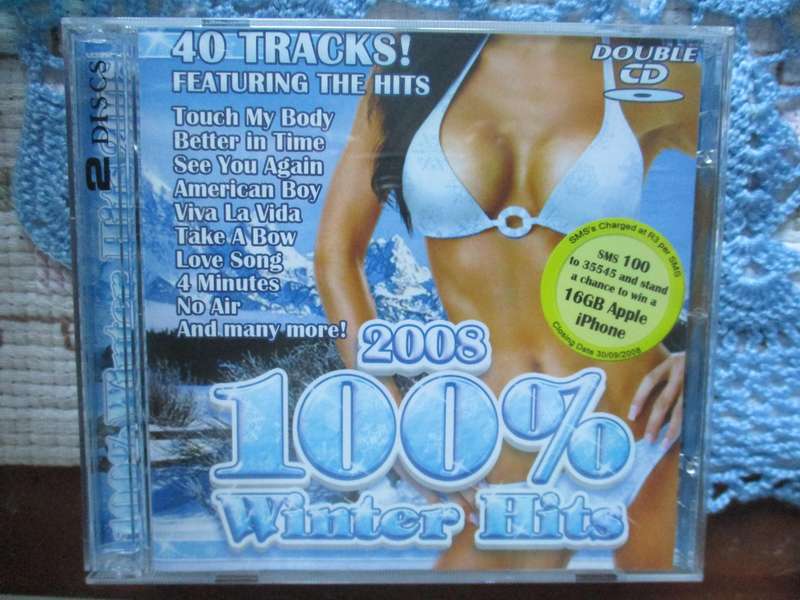 100 percent winter hits 2008 double cd