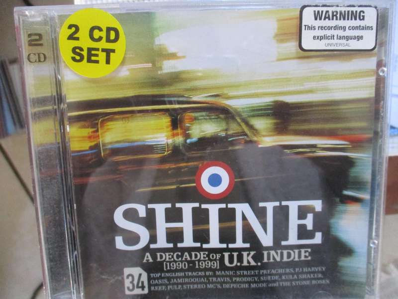 shine a decade of uk indie double cd