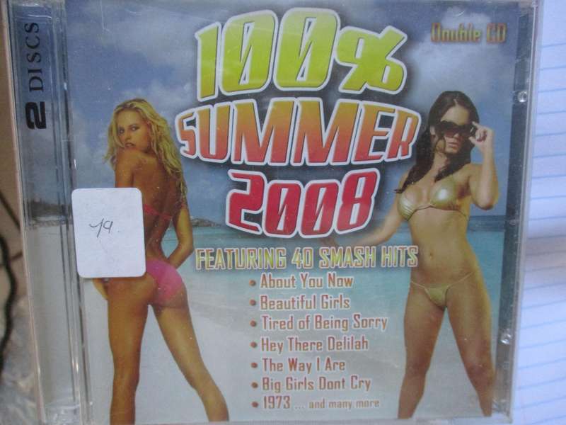 100 percent summer 2008 double cd