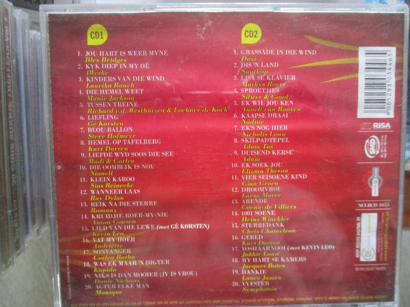 40 van die mooiste afrikaanse double cd