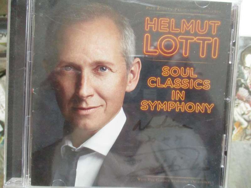 helmut lotti autographed