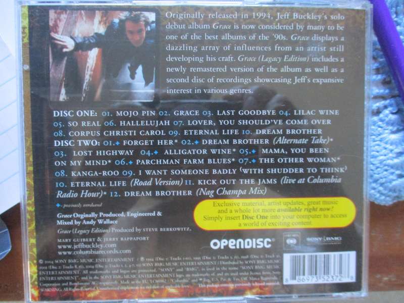 jeff buckley double cd  legacy edition