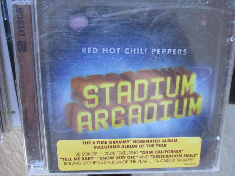 red hot chilli peppers double cd