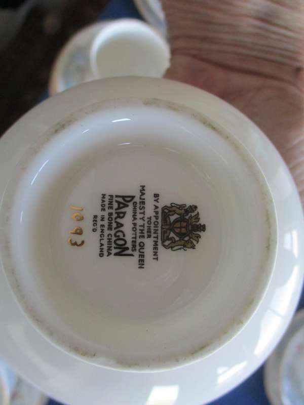 Paragon beautiful tea set