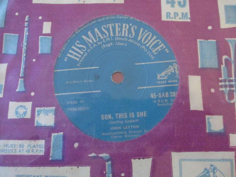 john leyton south african seven single