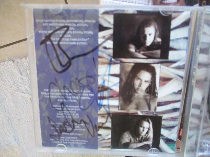 just jinger autographed cd