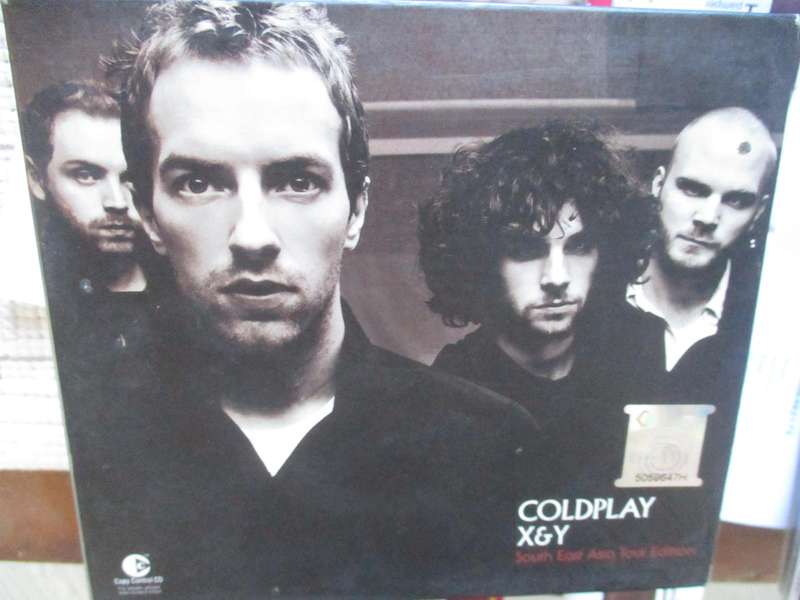 coldplay  cd and dvd