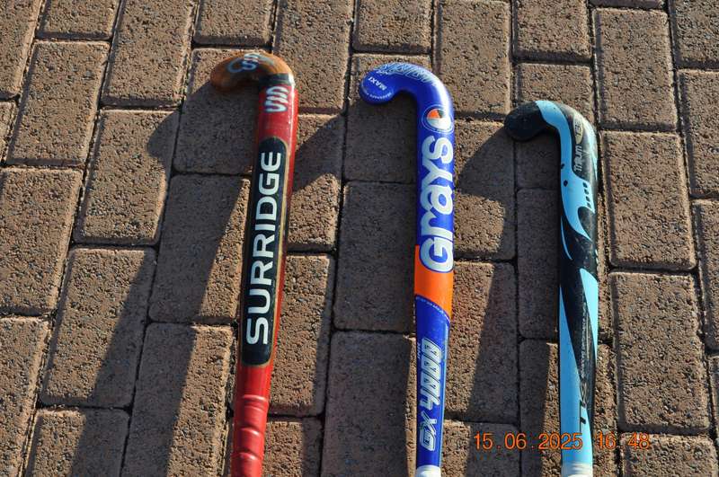Hockey Sticks X 3