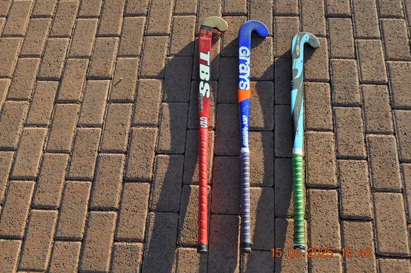 Hockey Sticks X 3