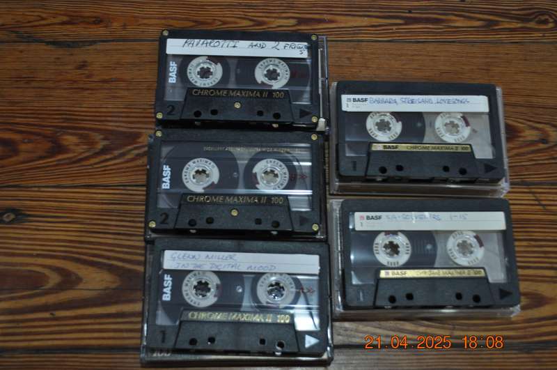 BASF Chrome Maxima II 100 Pre Owned Cassettes