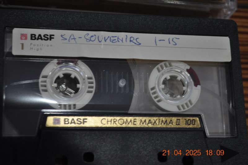 BASF Chrome Maxima II 100 Pre Owned Cassettes