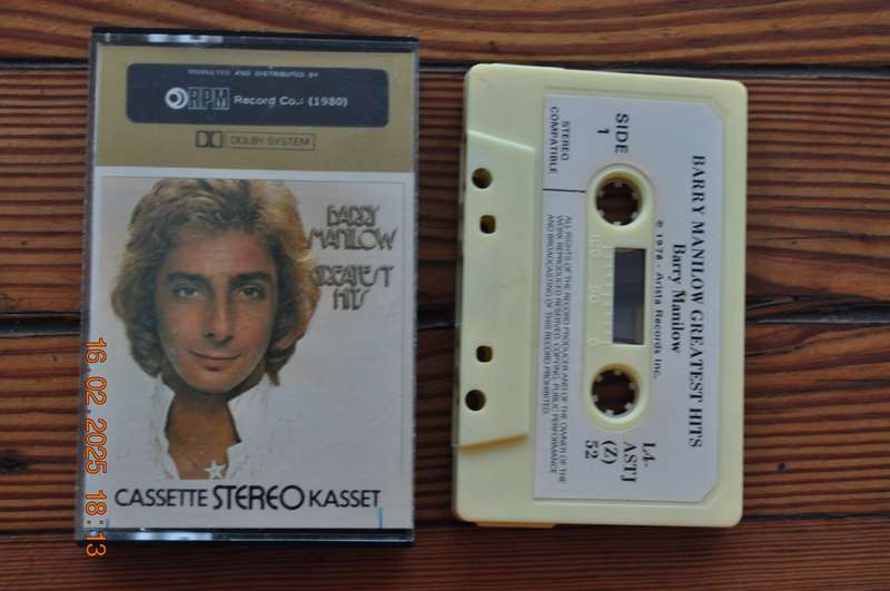 Barry Manilow - Greatest Hits (Cassette)