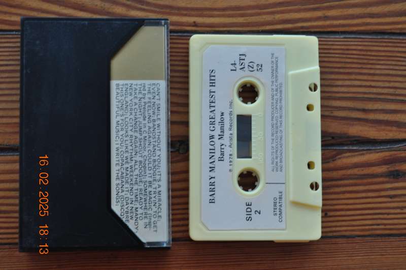 Barry Manilow - Greatest Hits (Cassette)