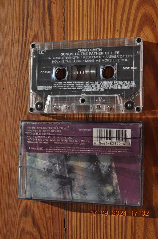 Craig Smith - Songs To The Father Of Life (Cassette)