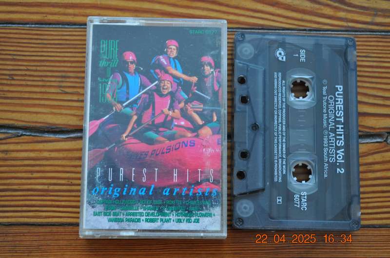 Purest Hits 1993 - Various (Cassette)