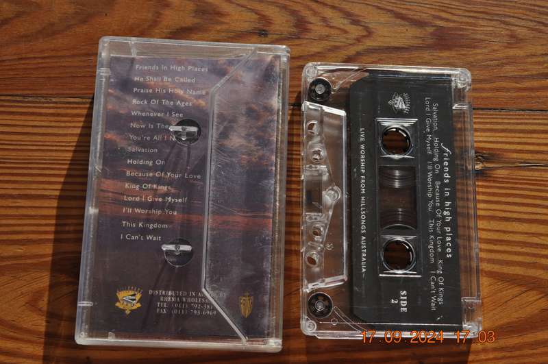 Friends In High Places - Live Worship From Hillsongs Australia (Cassette)
