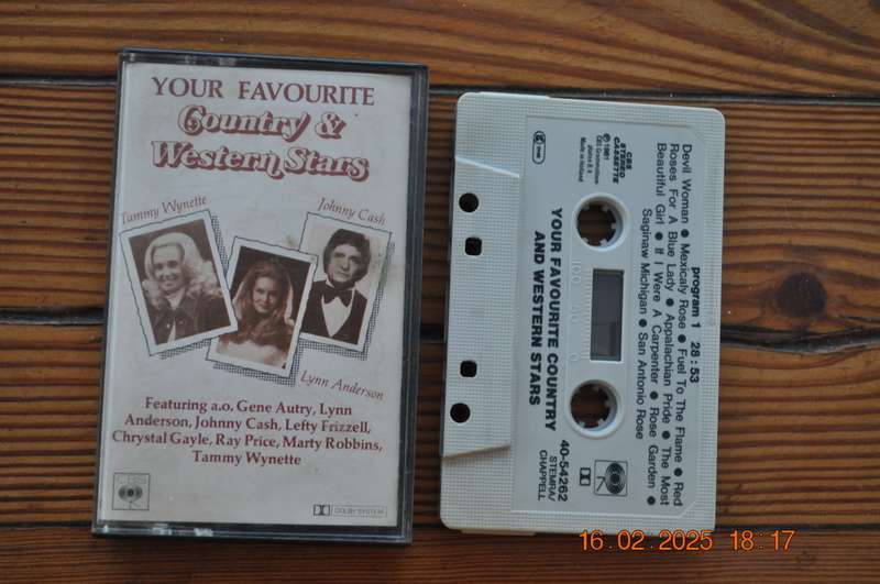 Your Favourite Country & Western Stars (Cassette)