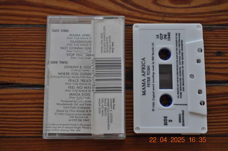 Peter Tosh - Mama Africa (Cassette)
