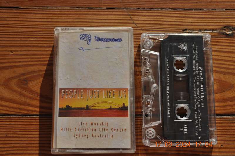 People Just Like Us - Live Worship Hills Christian Life Centre Sydney Australia (Cassette)