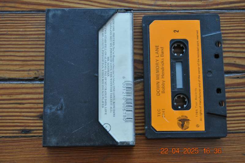 Bobby Hendricks Band - Down Memory Lane (Cassette)