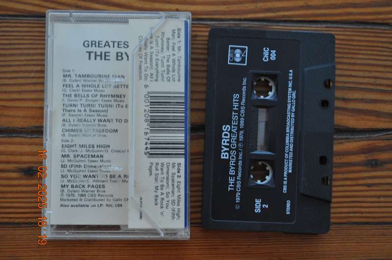 The Byrds - Greatest Hits (Cassette)
