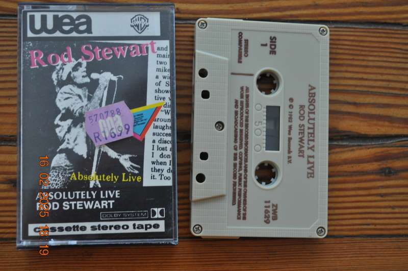 Rod Stewart - Absolutely Live (Cassette)