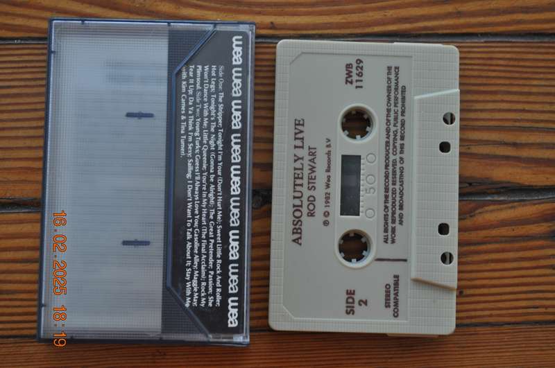 Rod Stewart - Absolutely Live (Cassette)