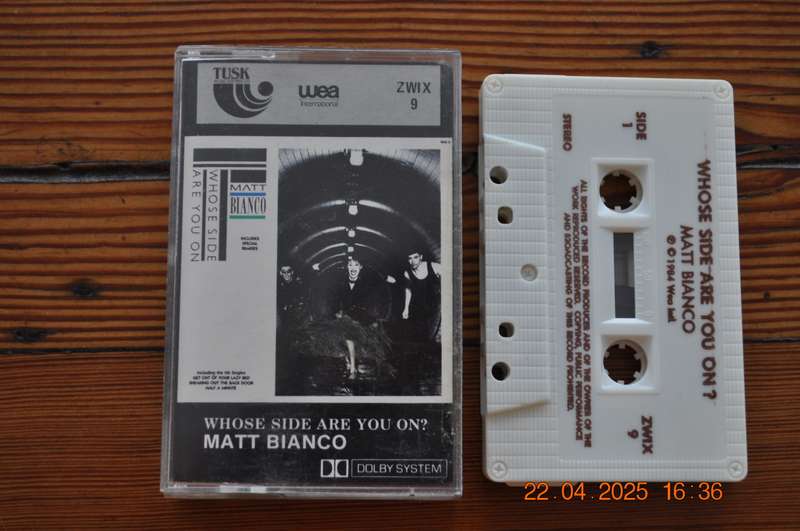 Matt Bianco - Whose Side Are You On? (Cassette)