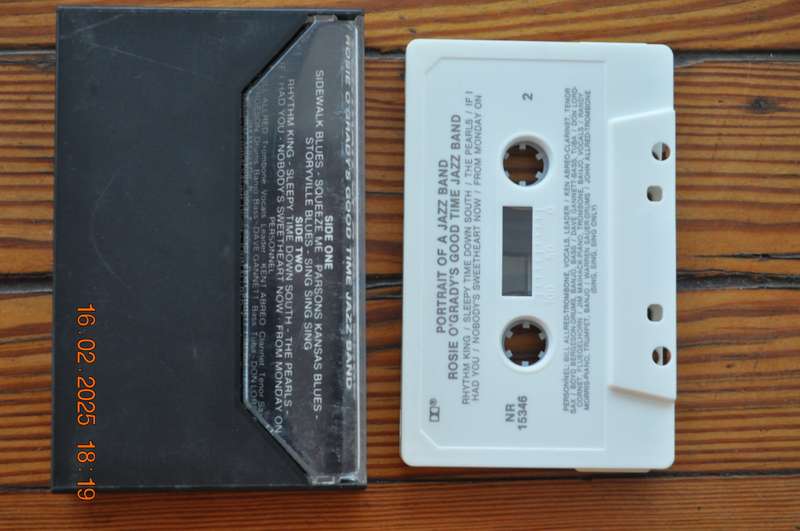 Rosie O'Grady's Good Time Jazz Band - Portrait Of A Jazz Band (Cassette)