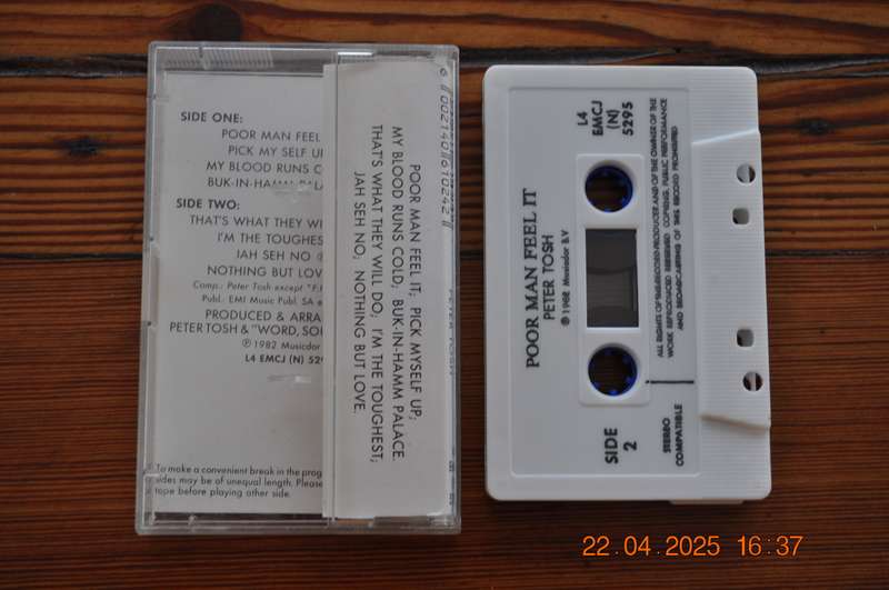 Peter Tosh - Poor Man Feel It (Cassette)