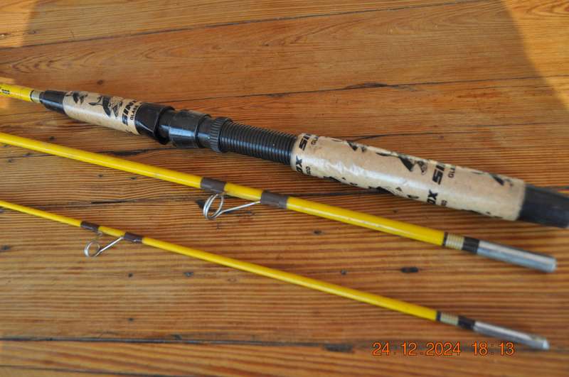Vintage Sinox Glass Fishing Rod