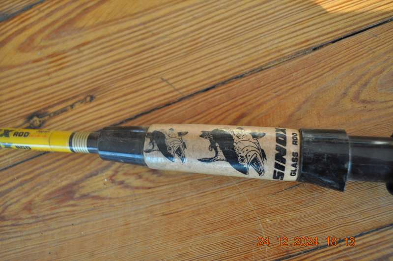 Vintage Sinox Glass Fishing Rod