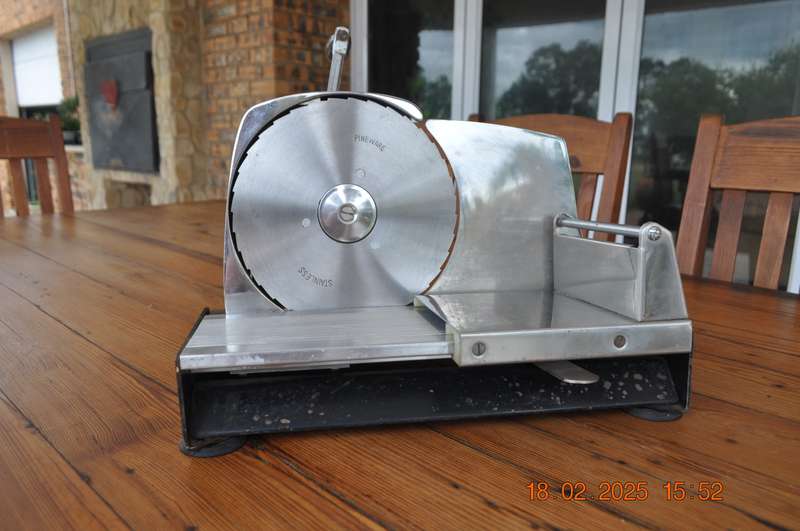 Vintage Pineware Meat Bread Slicer