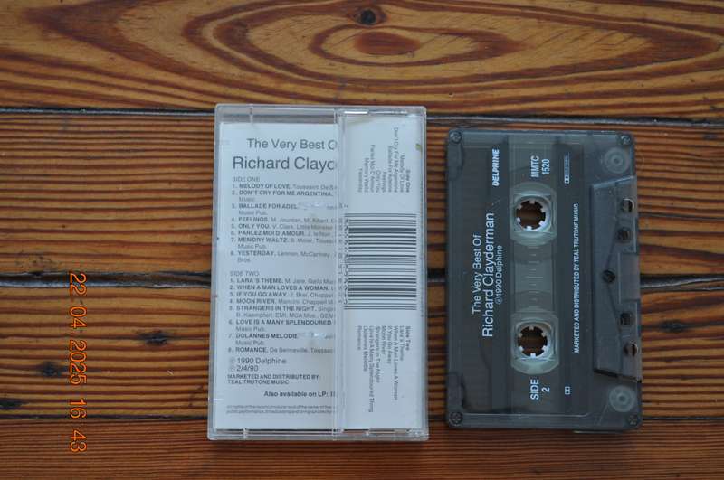 Richard Clayderman - The Very Best Of (Cassette)
