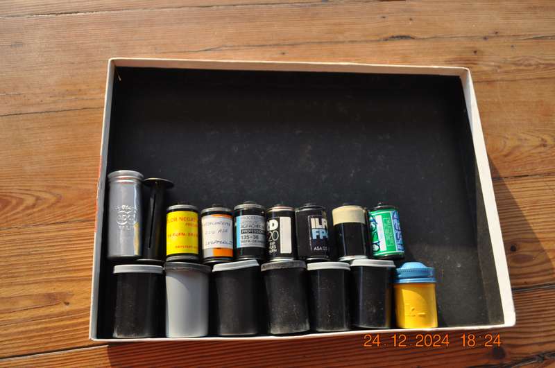 Vintage Empty 35mm Film Cartridges